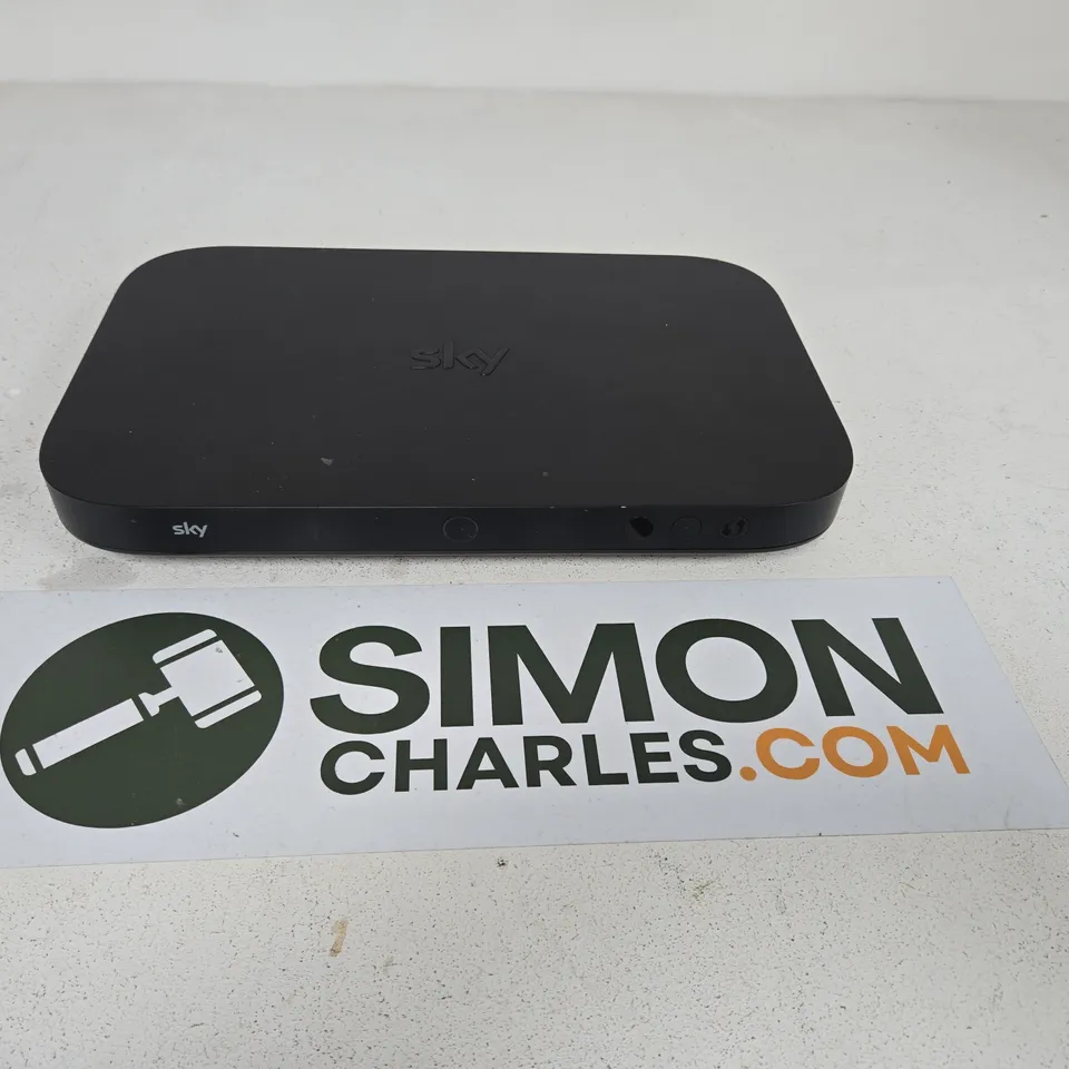 SKY SET-TOP BOX – BLACK TV RECEIVER WITH HDMI, OPTICAL OUT & COAX