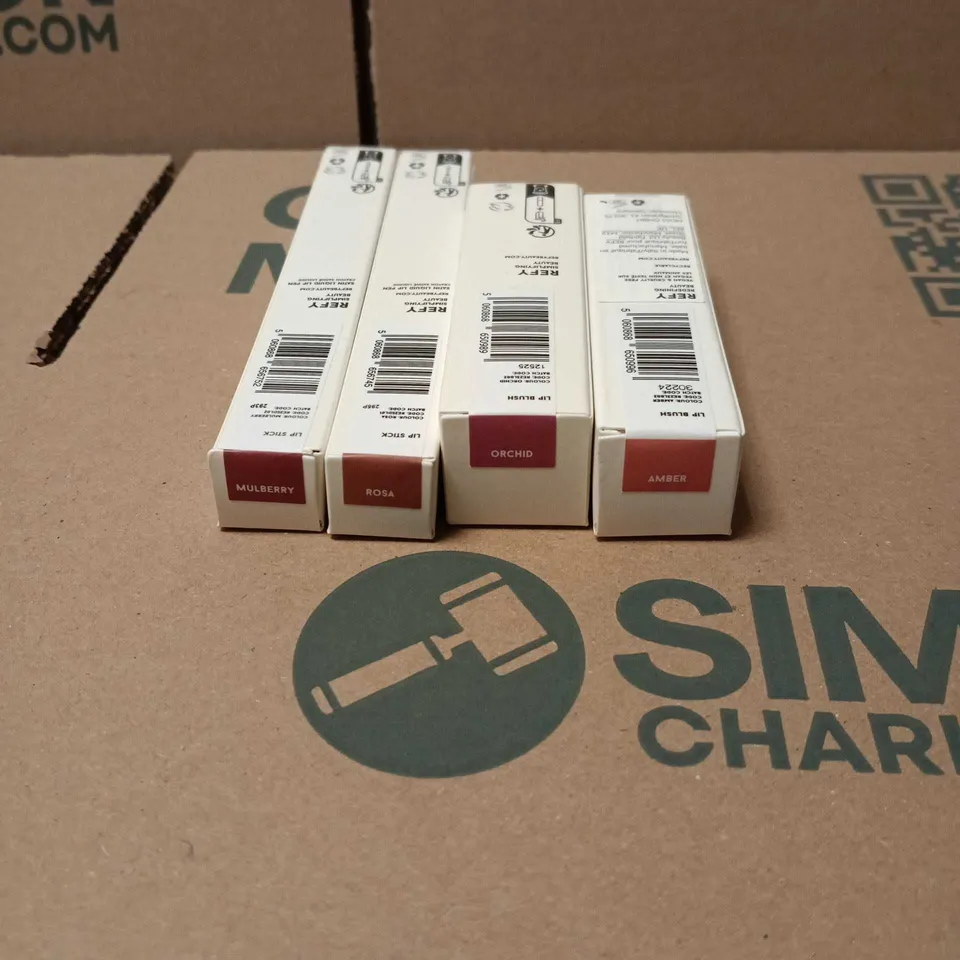 4 X REFY COSMETIC PRODUCTS: LIP STICK/LIP BLUSH