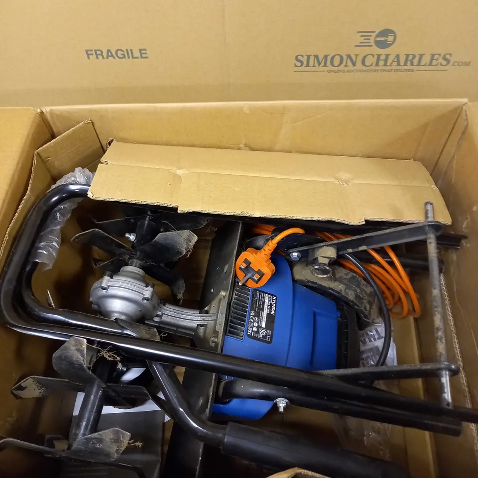 HYUNDAI ELECTRIC GARDEN TILLER, CULTIVATOR & ROTAVATOR