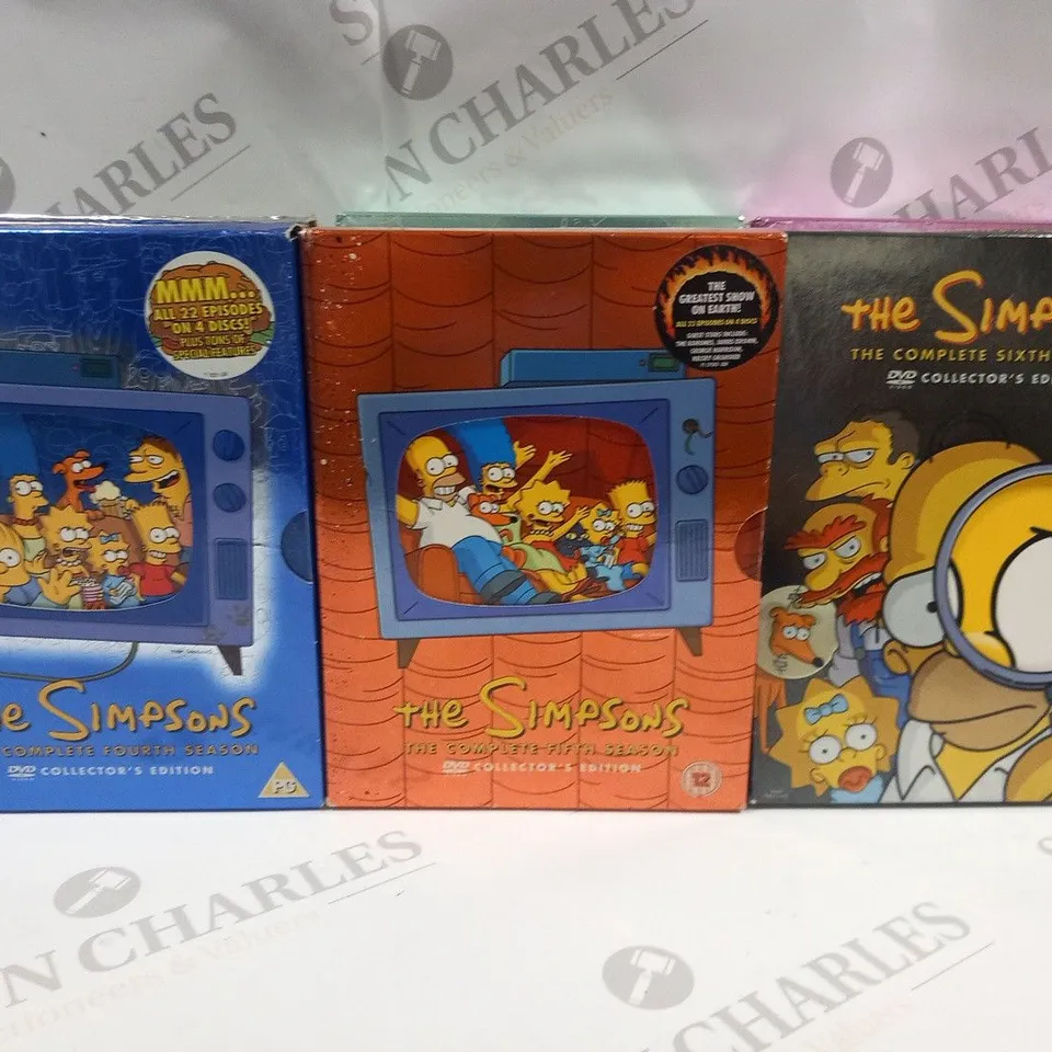 THE SIMPSONS BOXSETS SEASONS ONE TO THIRTEEN