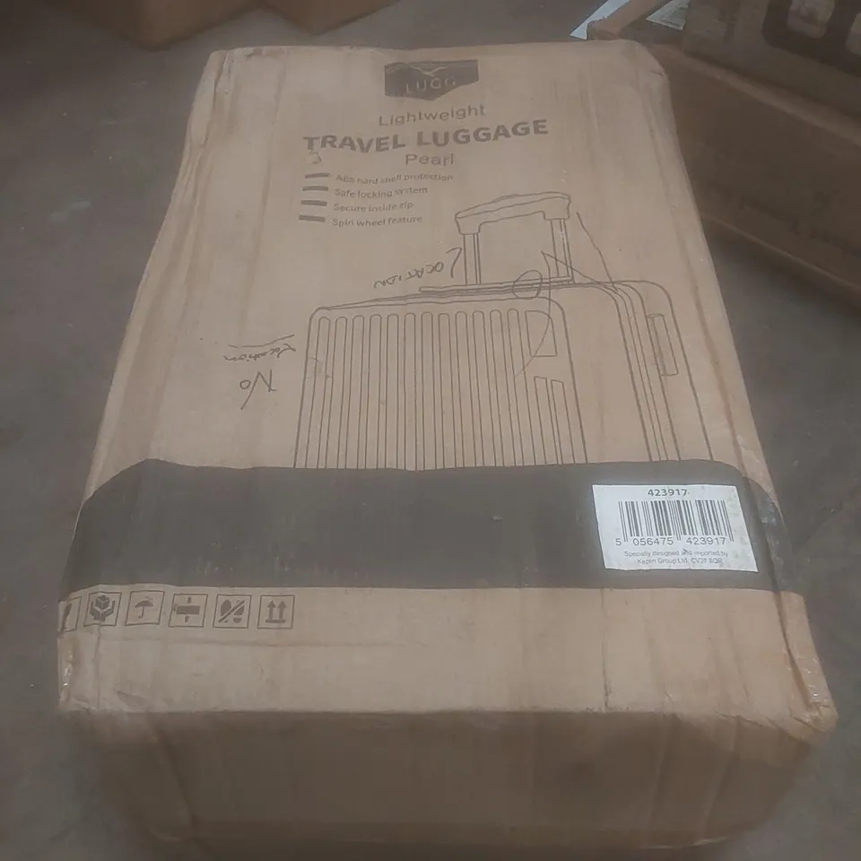 BOXED LUGG LIGHTWEIGHT TRAVEL LUGGAGE CASE