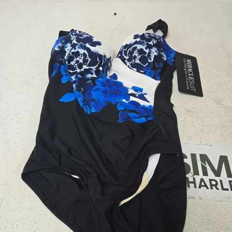 MIRACLE SUIT SIREN BLACK MULTI SWIMSUIT - 16