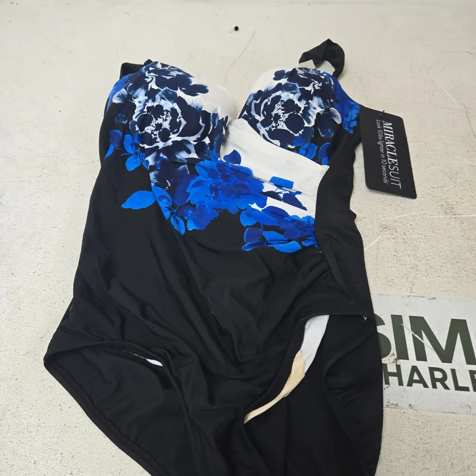 MIRACLE SUIT SIREN BLACK MULTI SWIMSUIT - 16