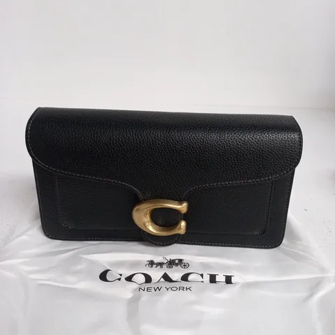 COACH TABBY BAG – BLACK PEBBLED LEATHER 