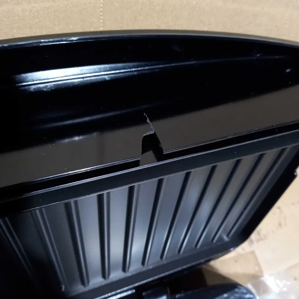 GEORGE FOREMAN MEDIUM REMOVABLE PLATES GRILL 24330, BLACK