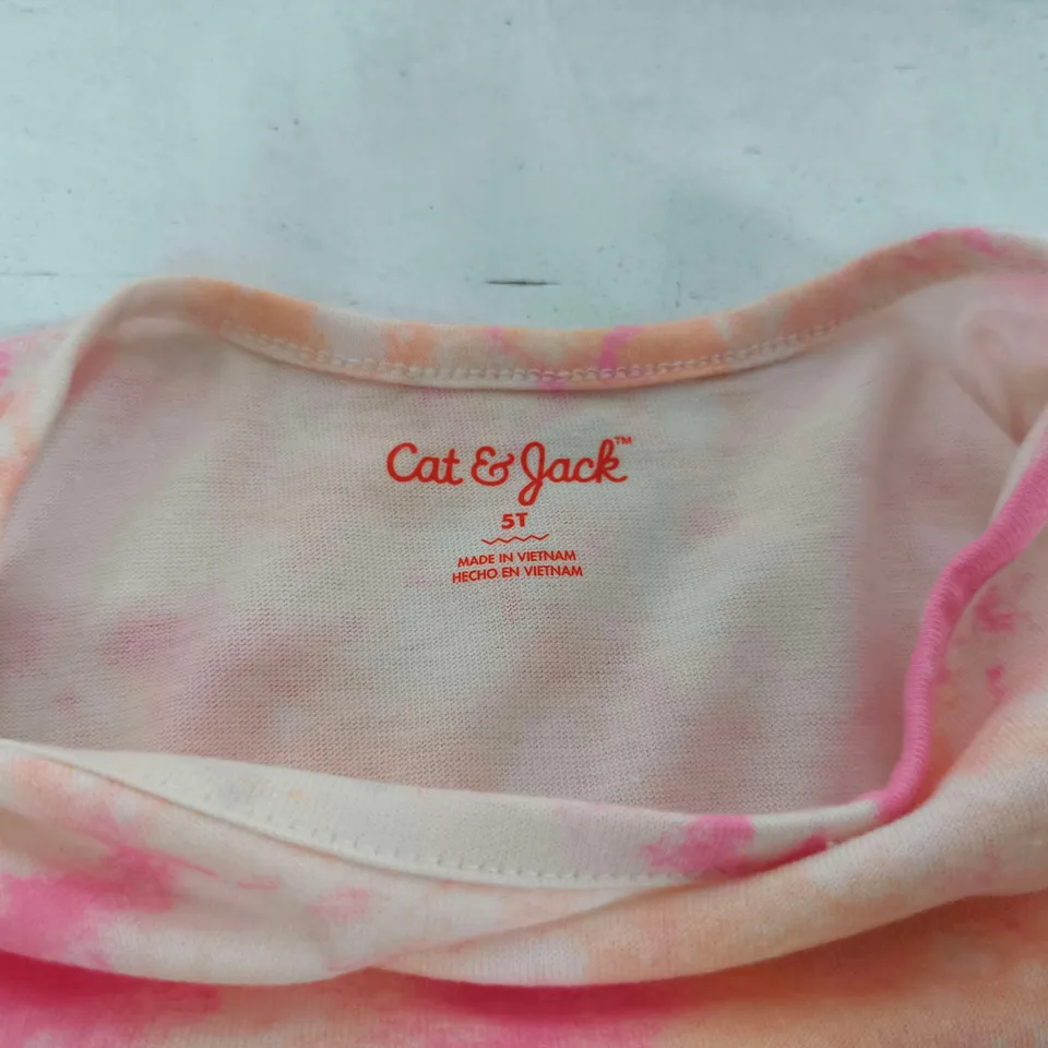 CAT & JACK TIE-DYE DRESS – 5T