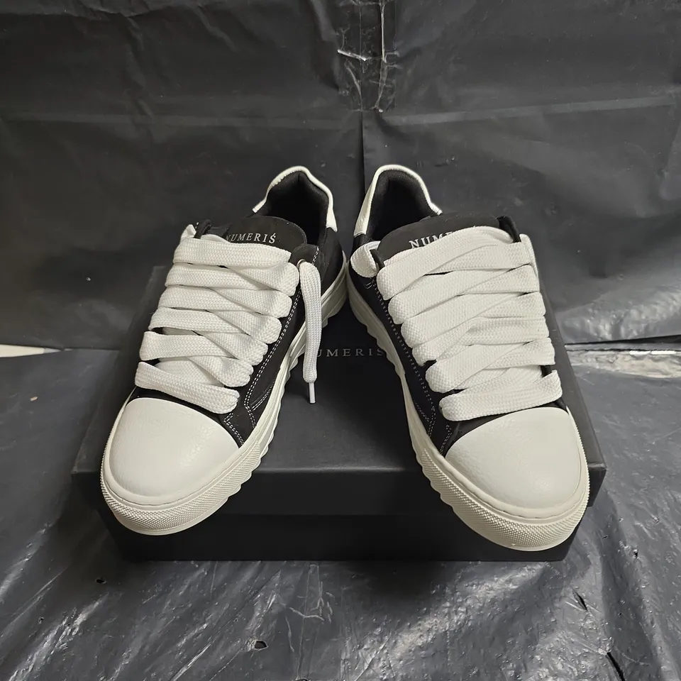 NUMERIS ATELIER ACRYLIC BLACK SNEAKERS – UK 6 (EU 40)