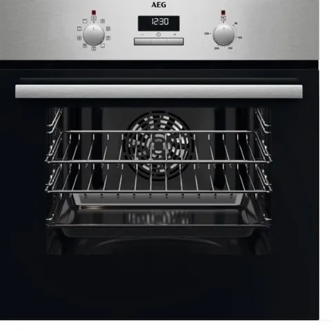 AEG BEB23101XM 65L SURROUNDCOOK OVEN WITH AQUA CLEAN ENAMEL CLEANING