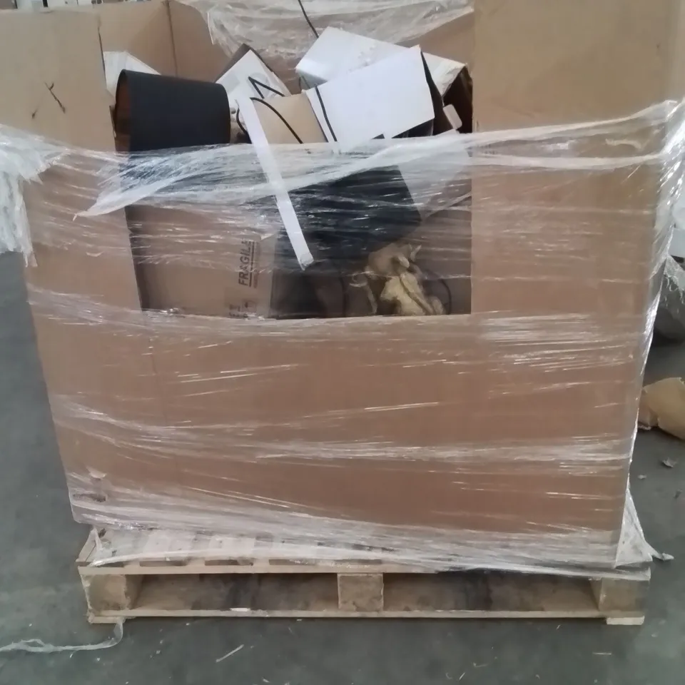 PALLET OF ASSORTED LIGHTING PRODUCTS TO INCLUDE;DINOSAUR LAMP,LIGHT PENDENT,SEMI FLUSH CEILING FITTING