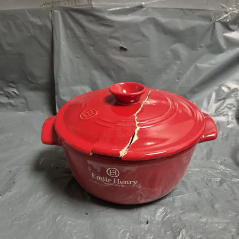 BOXED EMILE HENRY COOKING POT 