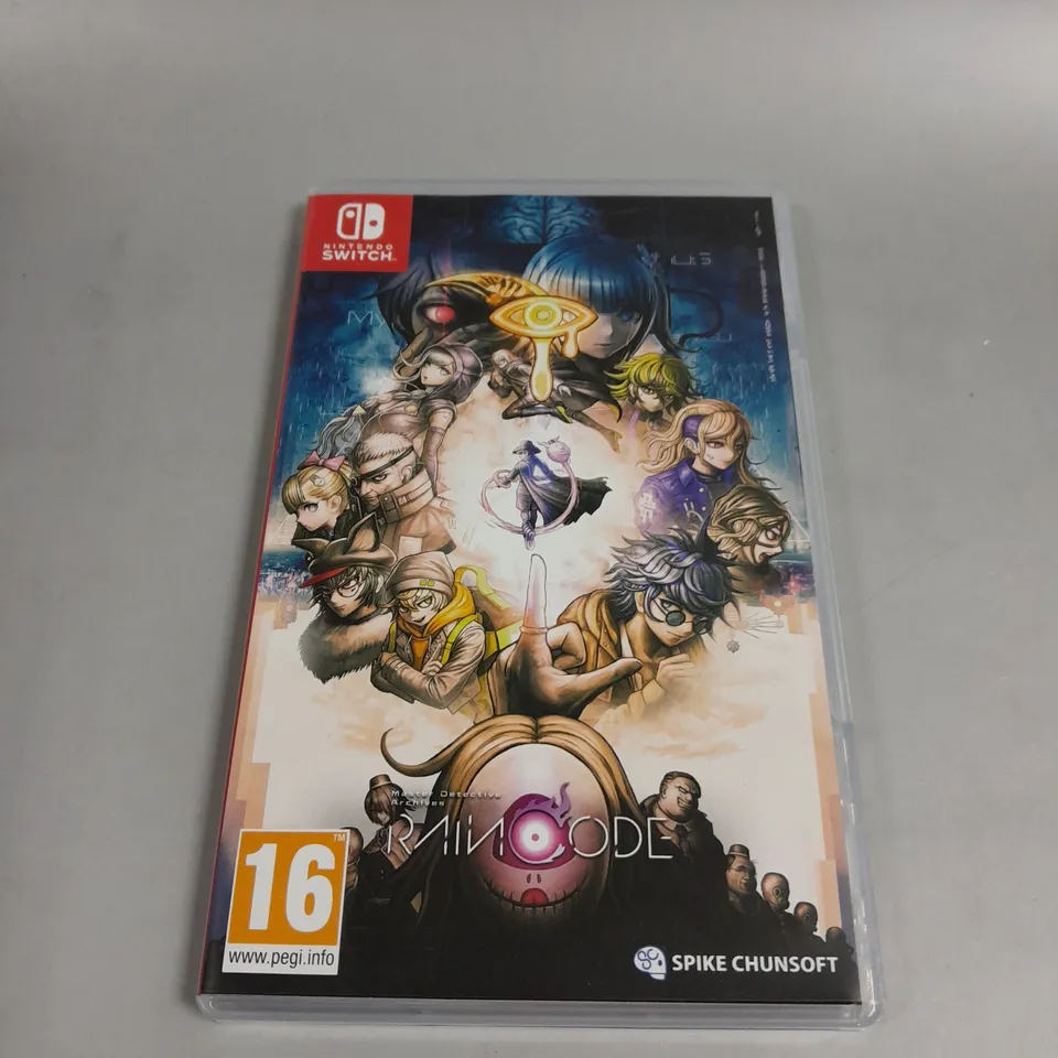RAIN CODE FOR NINTENDO SWITCH 
