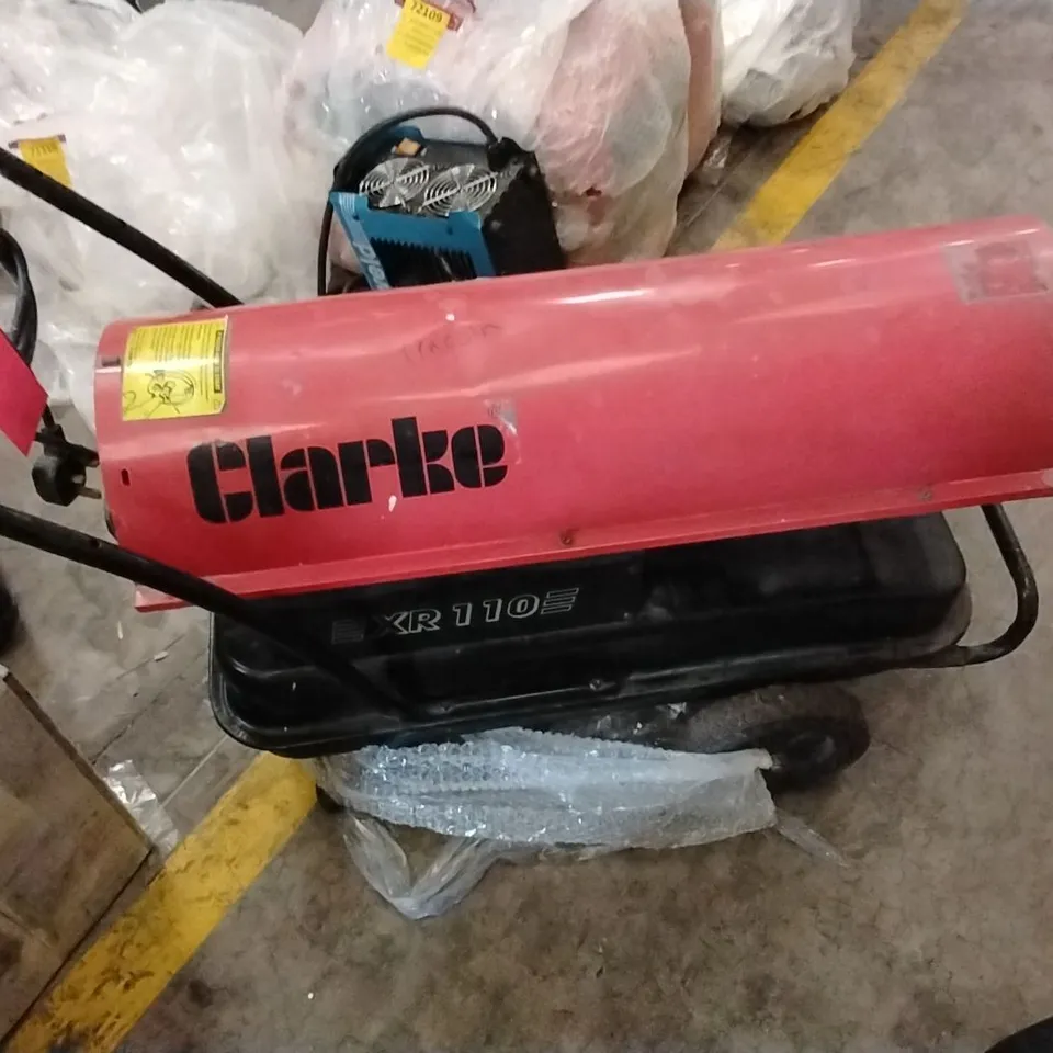 CLARKE XR110 29.3KW DIESEL INDUSTRIAL SPACE HEATER