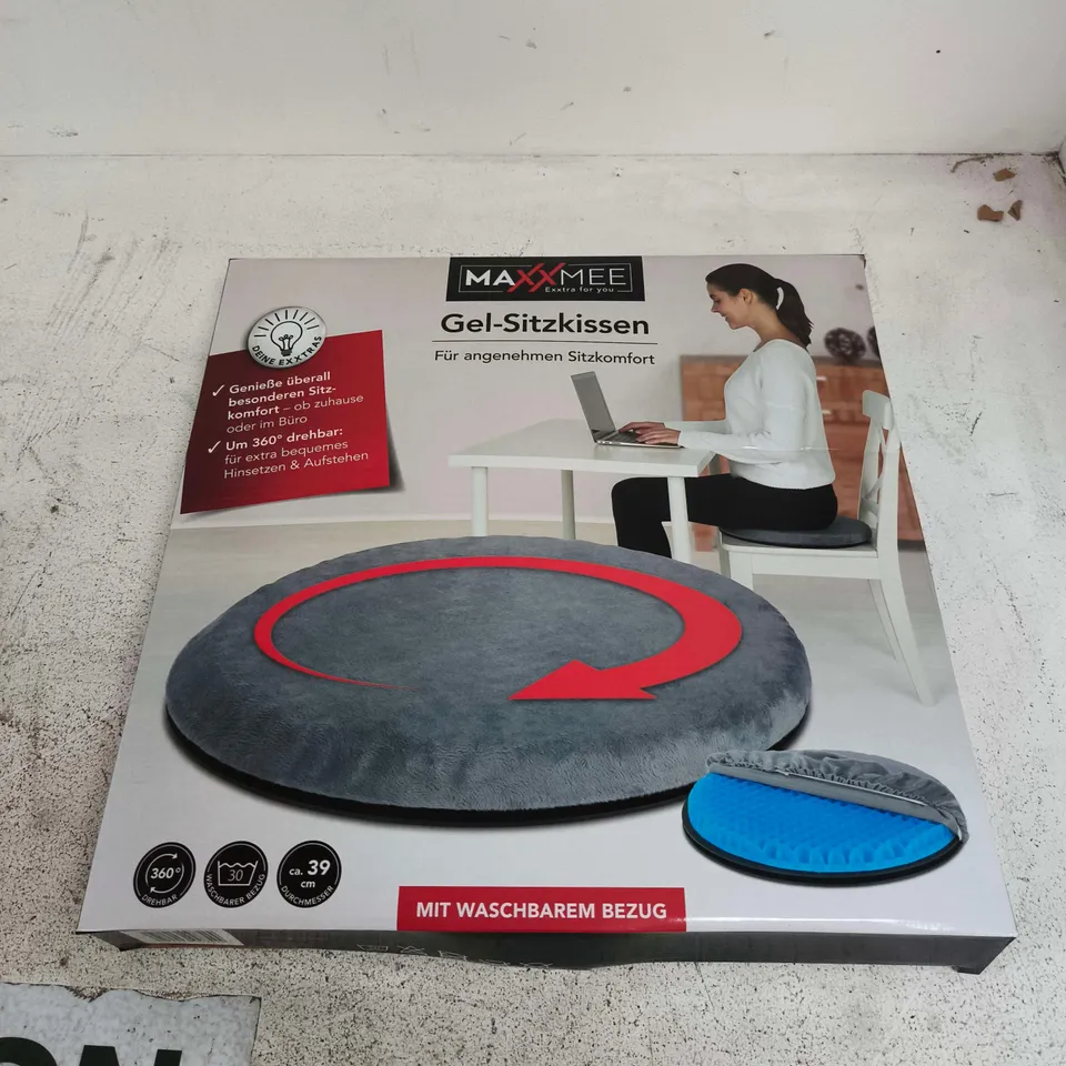 MAXX MEE ROTATING GEL SEAT CUSHION 