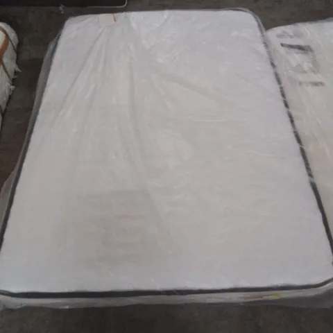 QUALITY BAGGED 4'6 DOUBLE POCKET SPRUNG MATTRESS