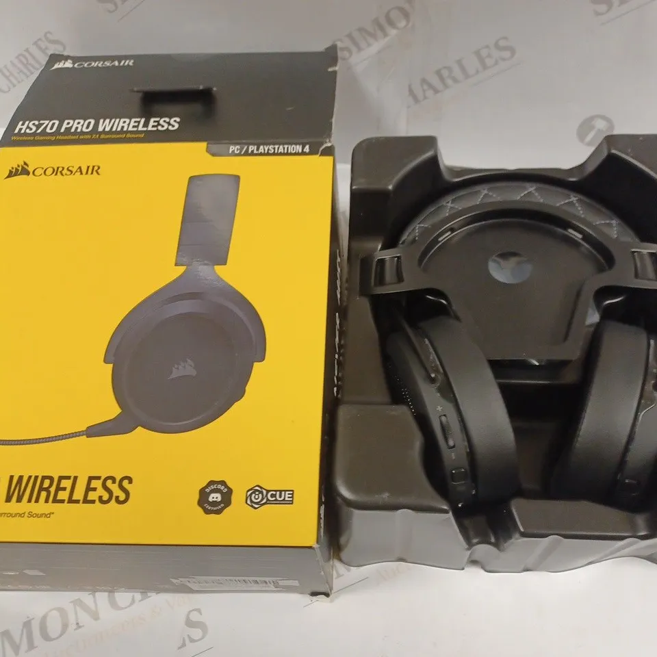 CORSAIR HS70 PRO WIRELESS GAMING HEADSET