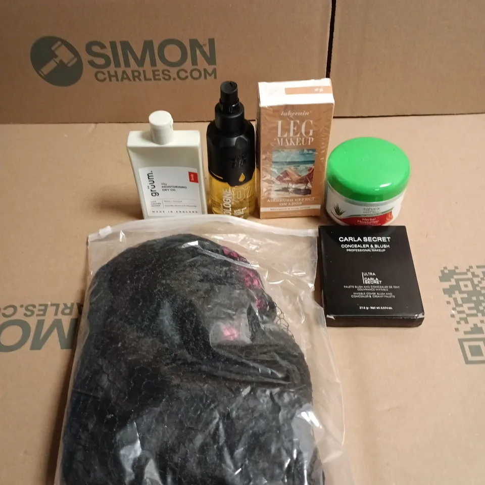 APPROXIMATEY 20 ASSORTED HEALTH AND BEAUTY PRODUCTS TO INCLUDE - GRUUM MOISTURISING DRY OIL - CARLA SECRET CONCEALER PALLETTE AND HERBAL MOISTURISER