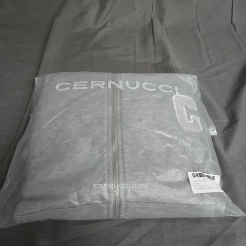 CERNUCCI ZIP THROUGH HOODIE SIZE S 