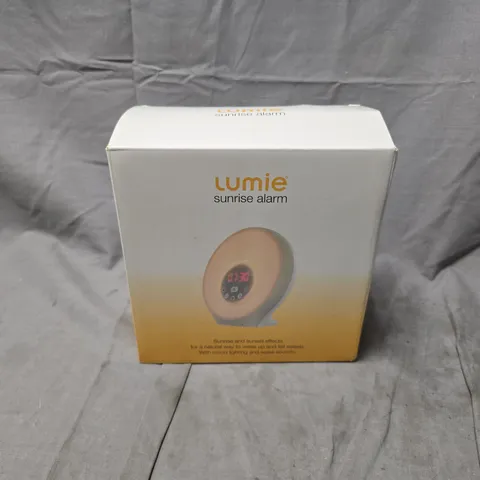 BOXED LUMIE SUNRISE ALARM