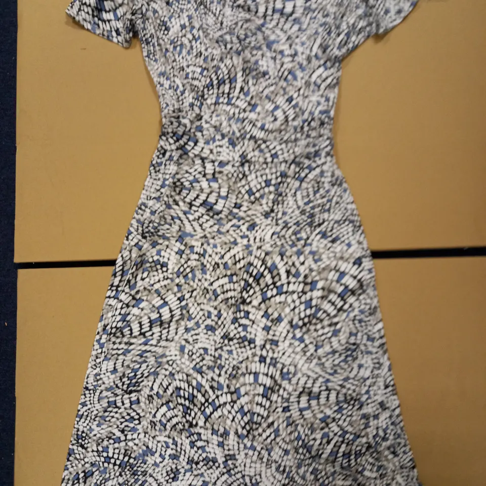 BRAND NEW RUTH LANGSFORD RUCHED DETAIL MIDI DRESS TALL UK SIZE 10