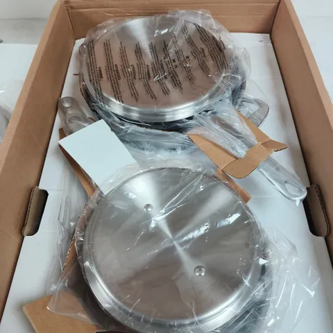 STAINLESS STEEL COOKWARE POTS AND PANS