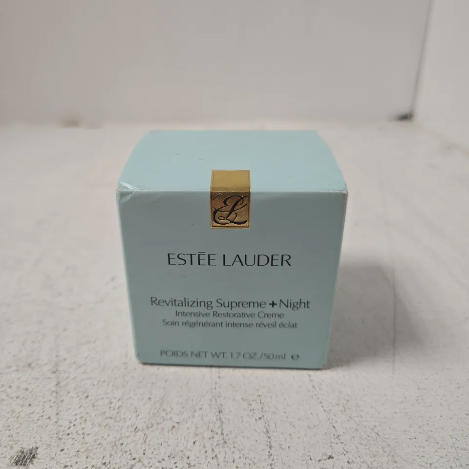 ESTÉE LAUDER REVITALIZING SUPREME + NIGHT INTENSIVE RESTORATIVE CREME – 50ML