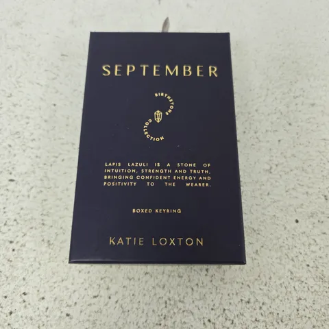 KATIE LOXTON SEPTEMBER BOXED KEYRING