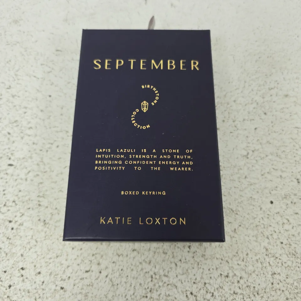 KATIE LOXTON SEPTEMBER BOXED KEYRING