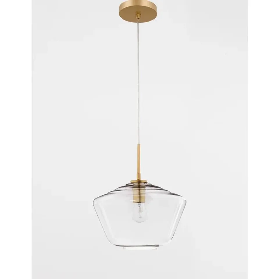 BOXED FUHRMAN 1-LIGHT SCHOOLHOUSE PENDANT LIGHT