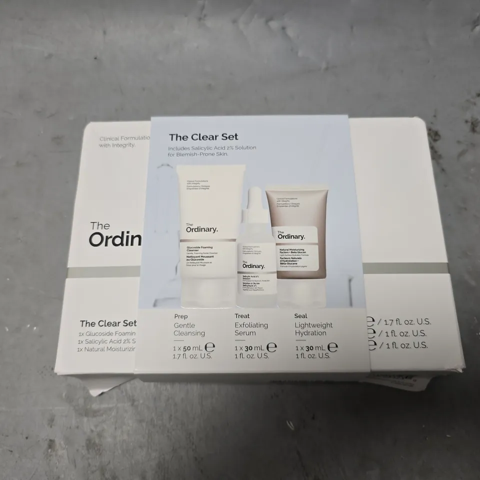 THE ORDINARY - THE CLEAR SET 