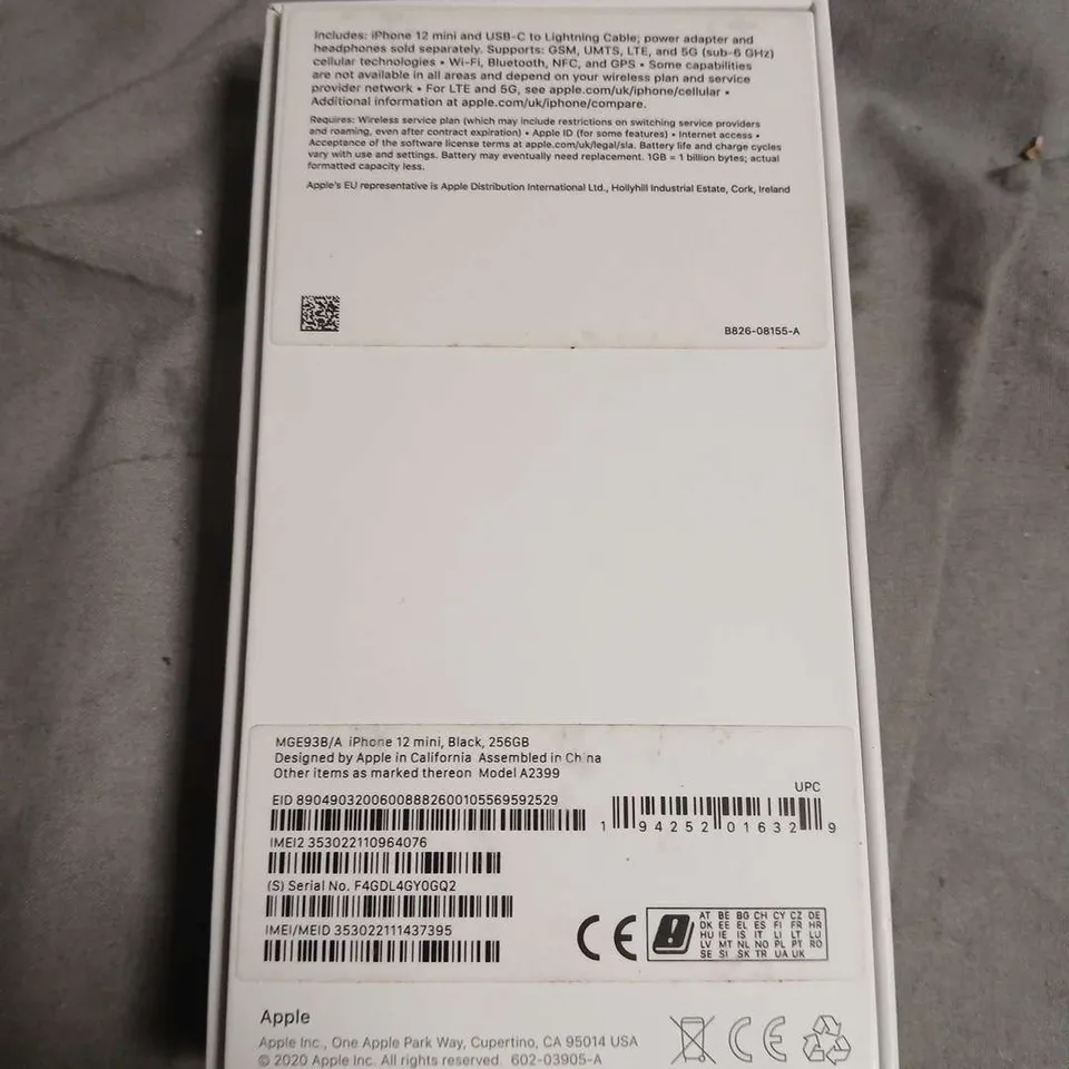 APPLE IPHONE 12 MINI 256GB – BLUE