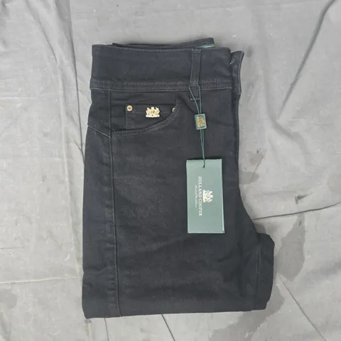 HOLLAND COOPER THERMAL JODHPUR JEANS IN BLACK SIZE 12