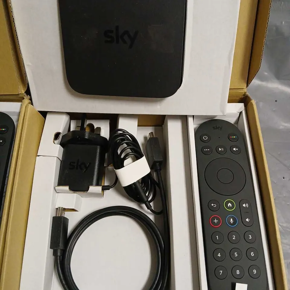 LOT OF 2 BOXED SKY TV BOXES