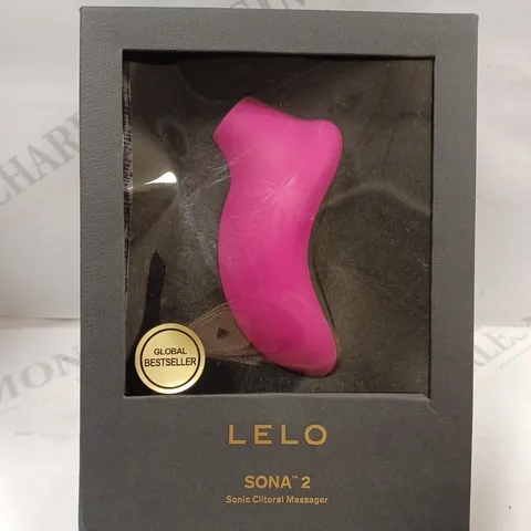 BOXED LELO SONA 2 SONIC CLITORAL MASSAGER