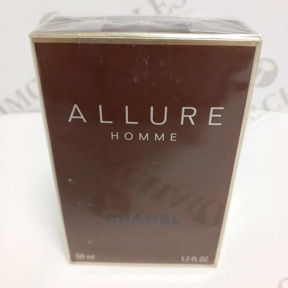 BOXED AND SEALED CHANEL ALLURE HOMME EAU DE TOILETTE 50ML 