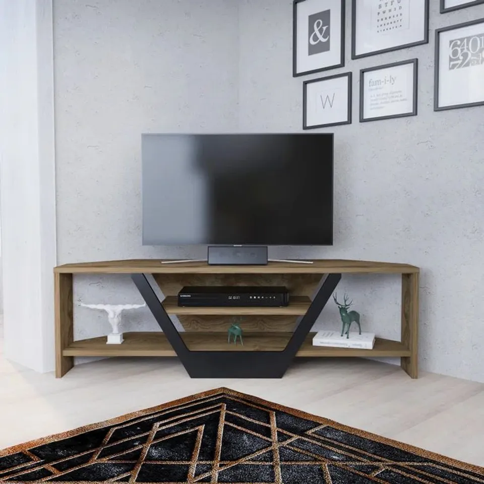 BOXED SIGEL CORNER TV STAND UP TO 55"