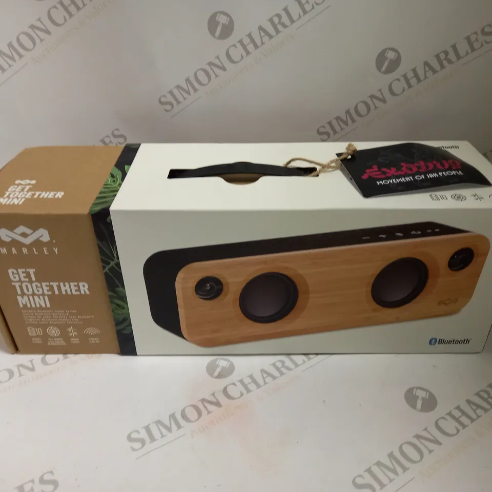 BOXED & UNOPENED MARLEY GET TOGETHER BLUETOOTH MINI SPEAKER 