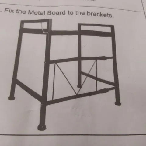 BOXED METAL SPICE RACK - BLACK 