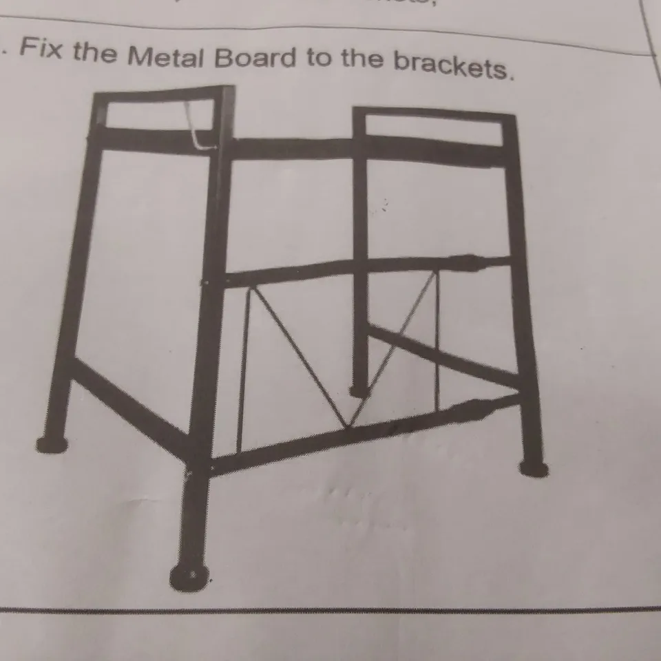BOXED METAL SPICE RACK - BLACK 