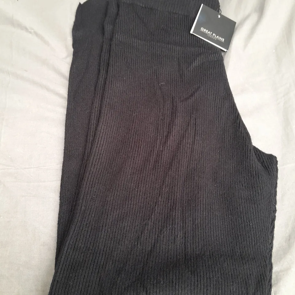great plains ladies black leggings size 12