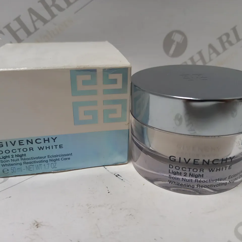 GIVENCHY DOCTOR WHITE LIGHT 2 WHITENING REACTIVATING NIGHT CARE 50ML