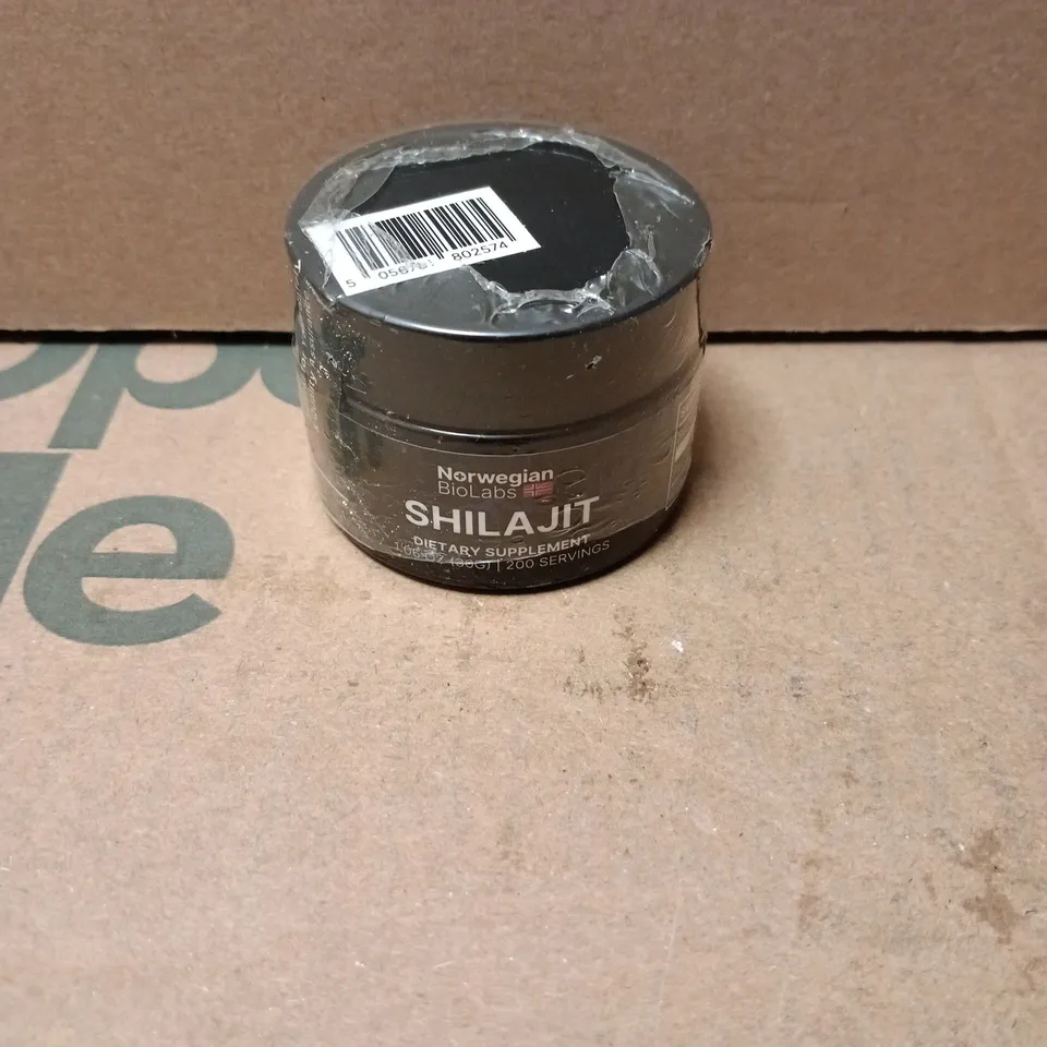 SHILLAJIT DIETARY SUPPLEMENT – NORWEGIAN BIOLABS, 200 SERVINGS