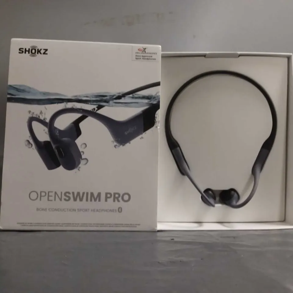 BOXED SHOKZ OPENSWIM PRO SPORT HEADPHONES 