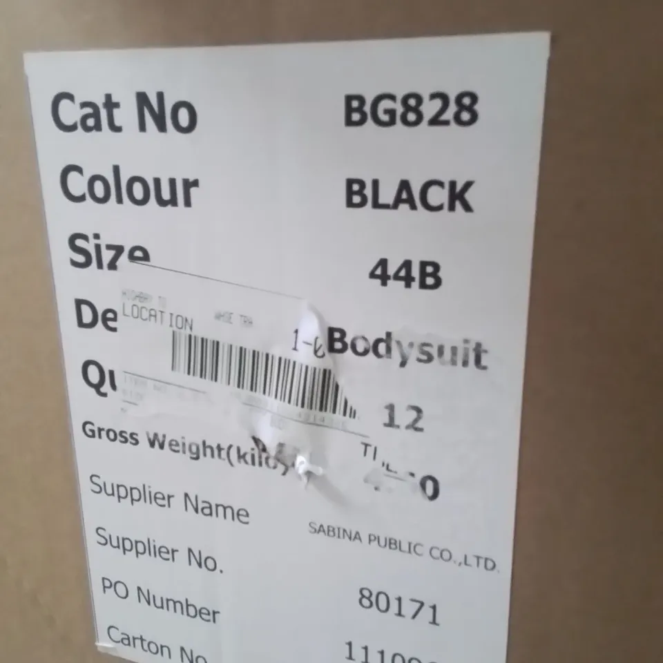 BOXED BRAND NEW APPROXIMATELY 12 BLACK MAGISCULPT BODYSUITS SIZE 44B
