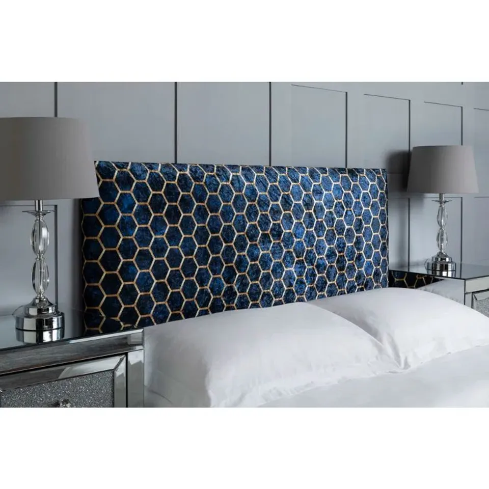 BOXED MILANA UPHOLSTERED HEADBOARD // SIZE UNSPECIFIED 