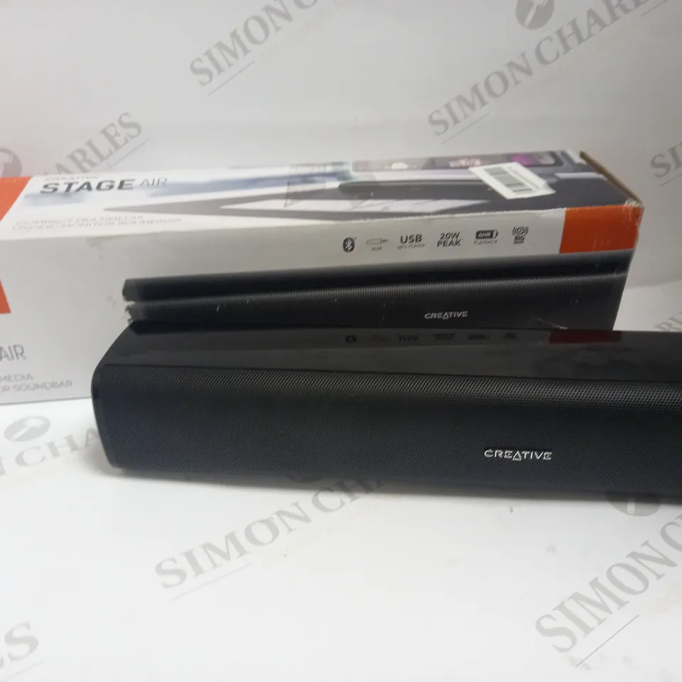 CREATIVE STAGE AIR COMPACT MULTIMEDIA UNDER MONITOR SOUNDBAR