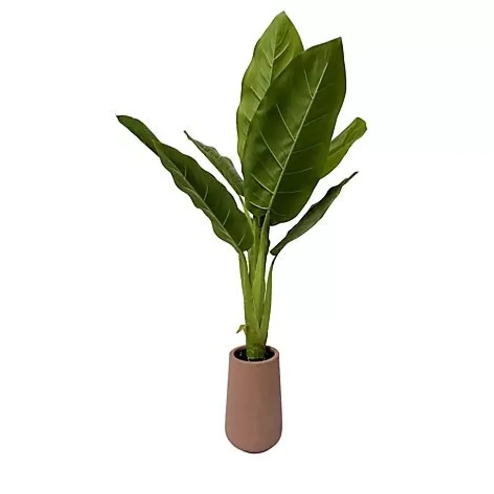 GARDEN STORIES ARTIFICIAL BANANA LEAF PRE-LIT PLANT