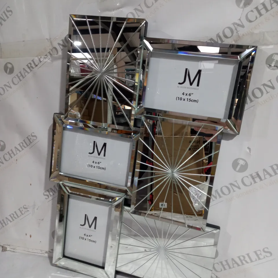 OUTLET JM BY JULIEN MACDONALD TRIPLE STARBURST PHOTO FRAME