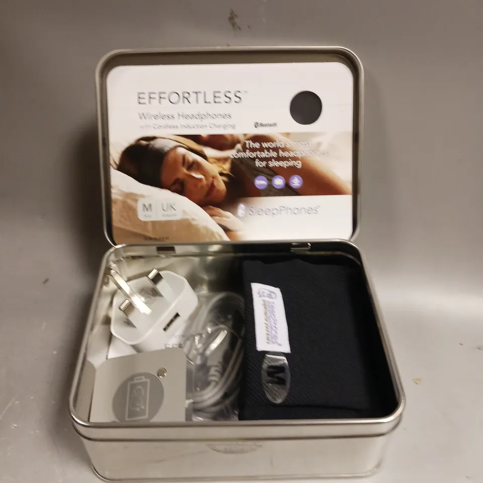 BOXED SLEEP-PHONES WIRELESS BLUETOOTH SLEEPING HEADPHONES - M