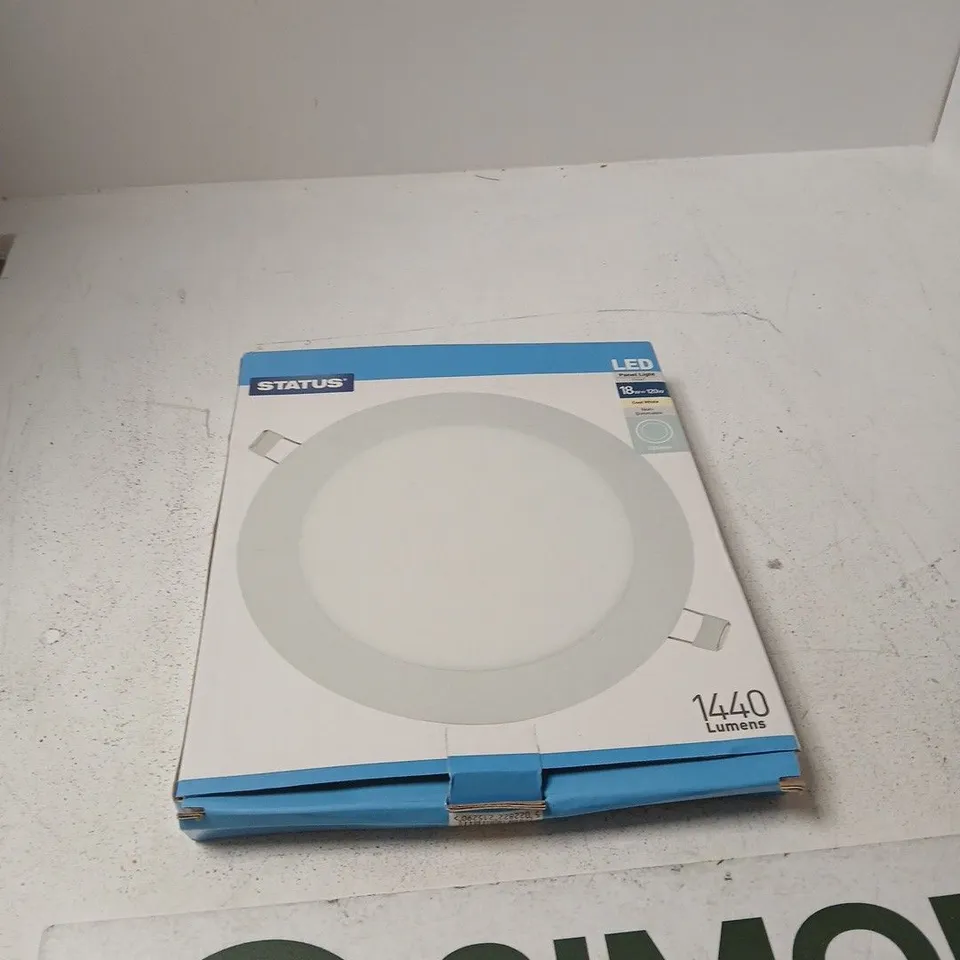 STATUS LED ROUND CEILING PANEL LIGHT – 18W, 1440 LUMENS