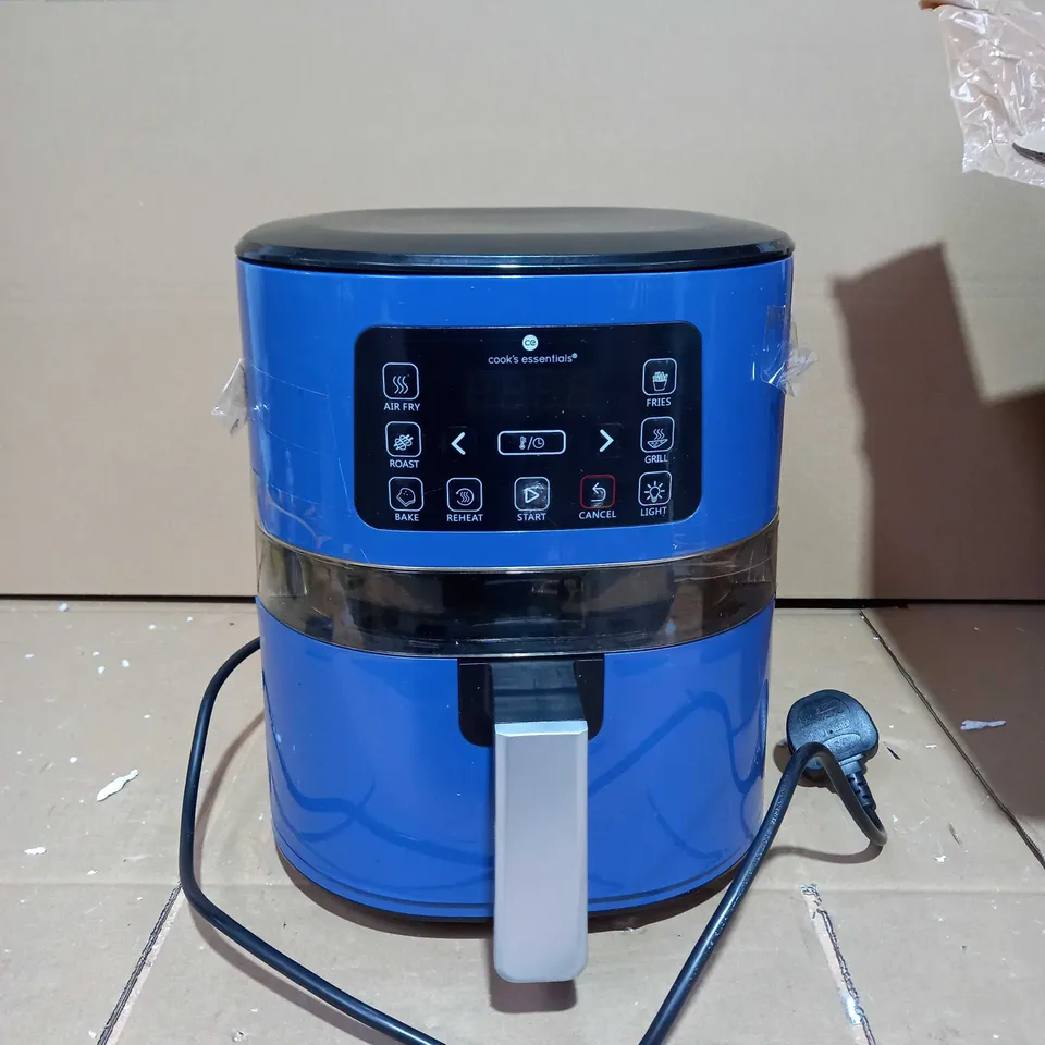 COOK'S ESSENTIALS 4.0L AIR FRYER - SAPPHIRE